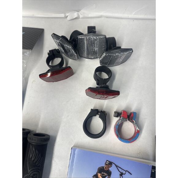 SE Bikes BMX Mix Pads, Donuts, grips, Clamp, and more New and used mix - Picture 6 of 14